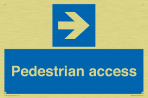 Pedestrian access